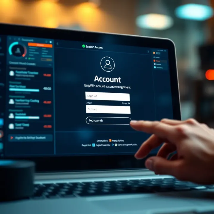 Secure Access to Betslip EasyWin Platform User interface displaying secure login screen for online betting platform in Nigeria