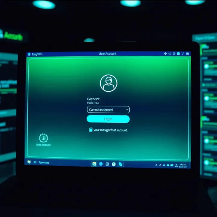 Navigating Easywin Old Mobile Login in Nigeria Mobile device displaying Easywin old login screen with Nigerian flag background