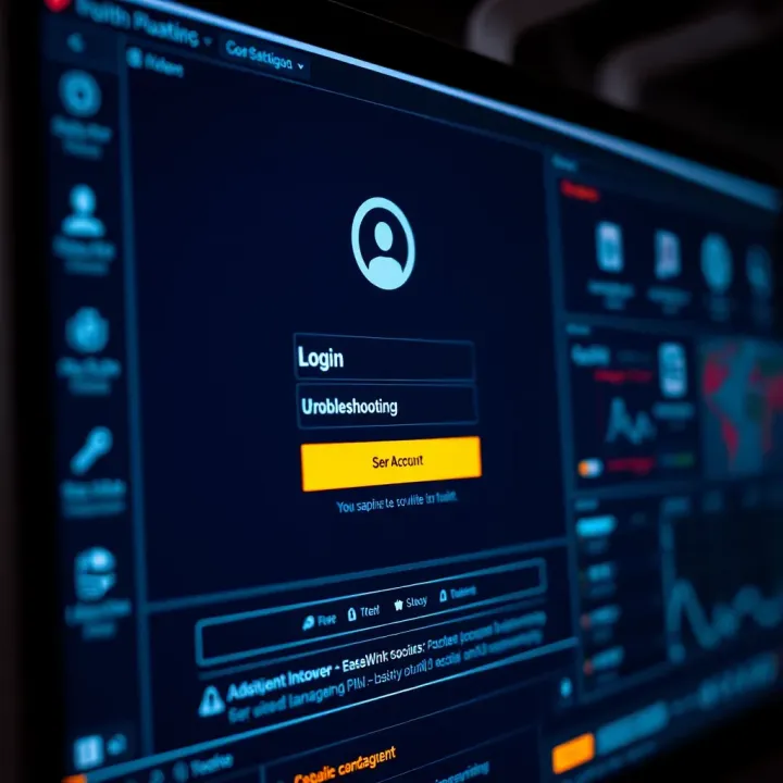 Resetting Password and Enhancing Security for Easywin Account Secure mobile app interface showing options to reset password and update details