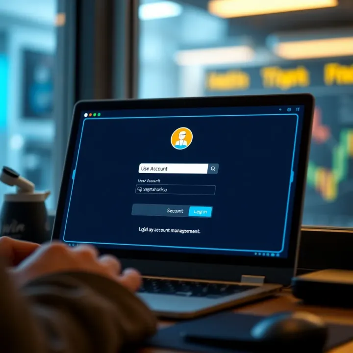 Dashboard view of Easywin account featuring security settings and troubleshooting options