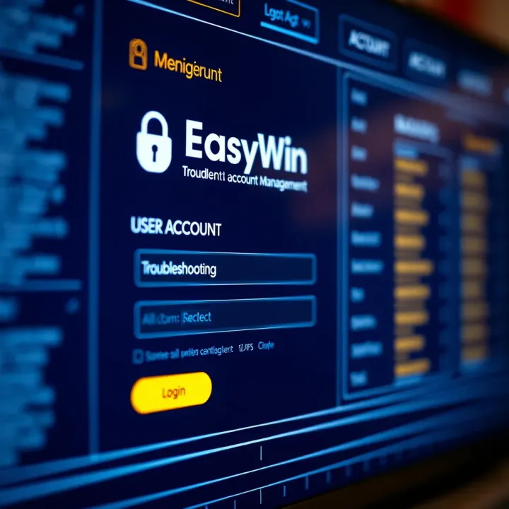 Illustration of checking EasyWin bonus eligibility on a mobile device