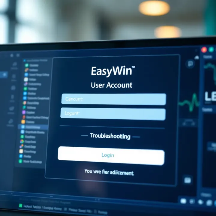 Secure online payment transaction on EasyWin Afrique displayed on a smartphone with digital wallet icons